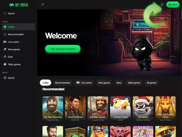 Betninja Screen 6